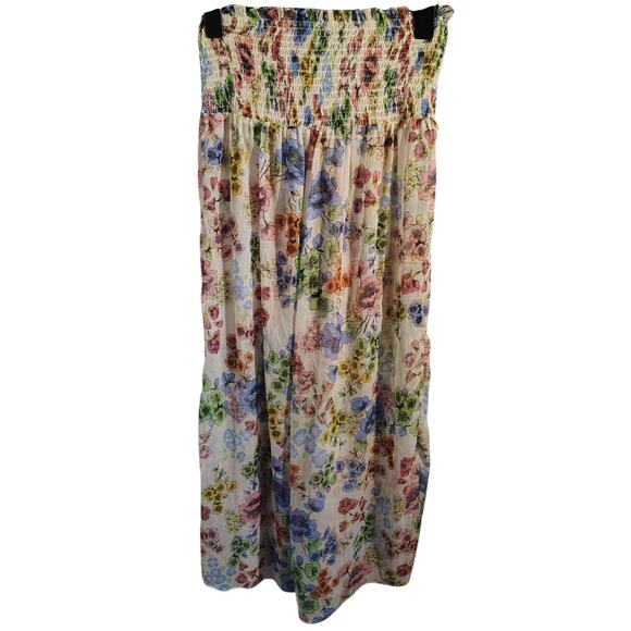 Alexis Sheer Floral Pants Multicolor Womens Size Medium - Picture 2 of 5